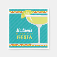 Margarita Fiesta Birthday Party Turquoise Orange