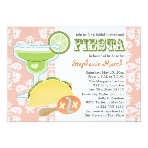 Fiesta Invitations Bridal Shower 6