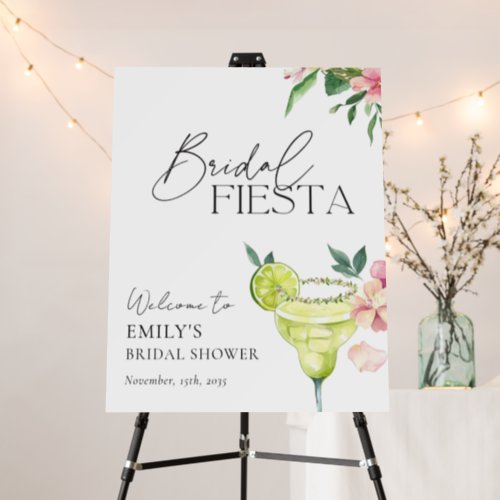 Margarita Fiesta Bridal Shower Welcome Sign