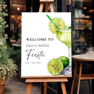 Margarita Fiesta Bridal Shower Welcome Sign