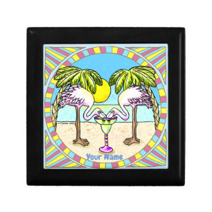 Margarita Flamingo Gift Box