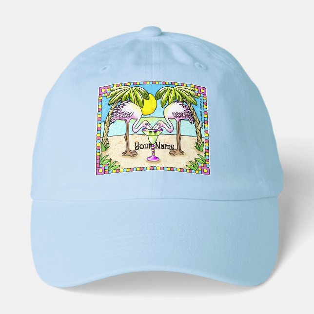 Margarita Flamingo Hat (Front)
