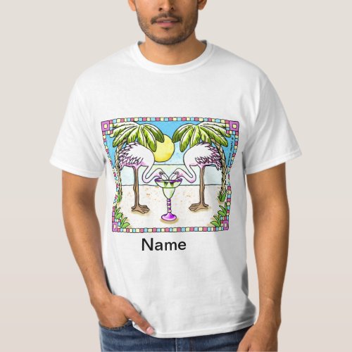 Margarita Flamingo T_Shirt