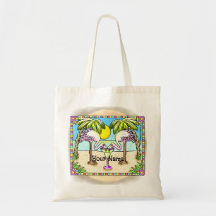 Margarita Flamingo Tote Bag