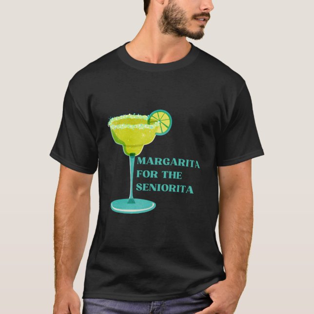 Margarita For The Seniorita Pullover Hoodie (Front)