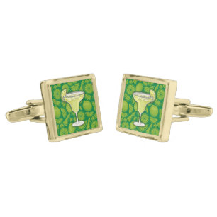 Margarita Gold Cufflinks