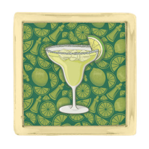 Margarita Gold Finish Lapel Pin