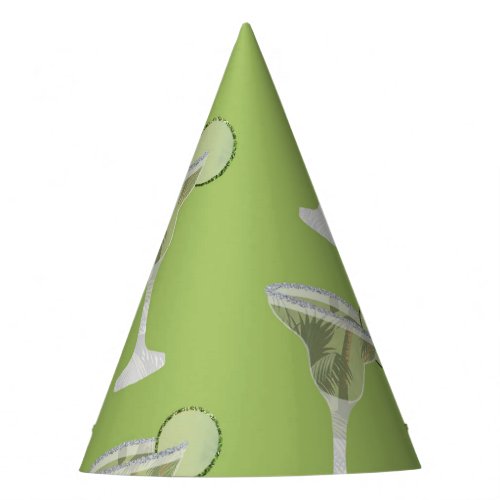 Margarita Green Party Hat