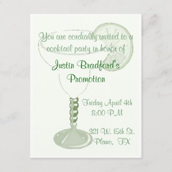 Margarita Invitation by TheCardStore at Zazzle
