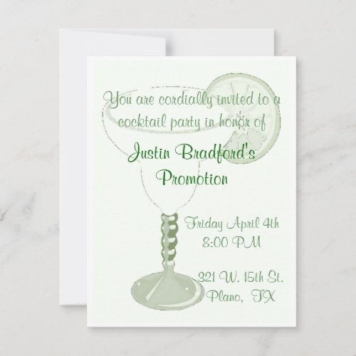Margarita Invitation