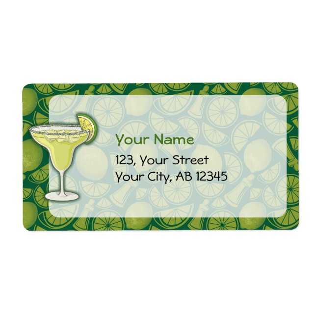 Margarita Label (Front)