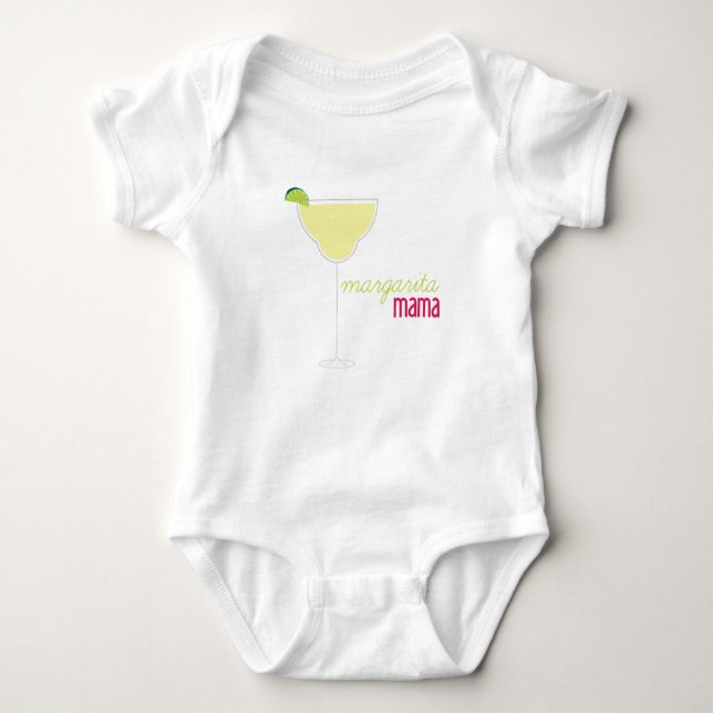Margarita Mama Baby Bodysuit (Front)