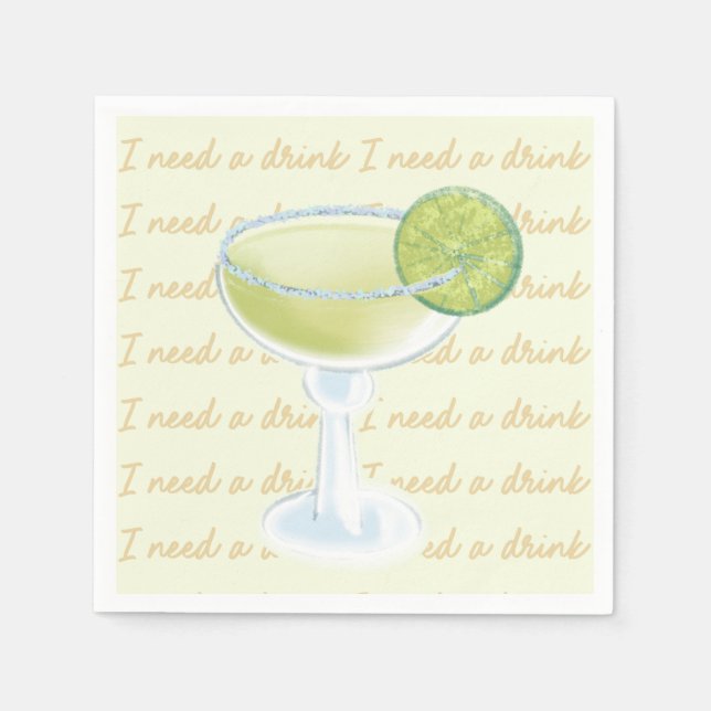 Margarita Napkins (Front)