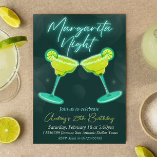 Margarita Night Invitation