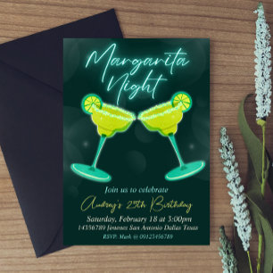 Margarita Night Invitation