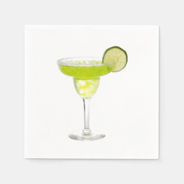 Margarita Paper Napkins. Napkins (Front)