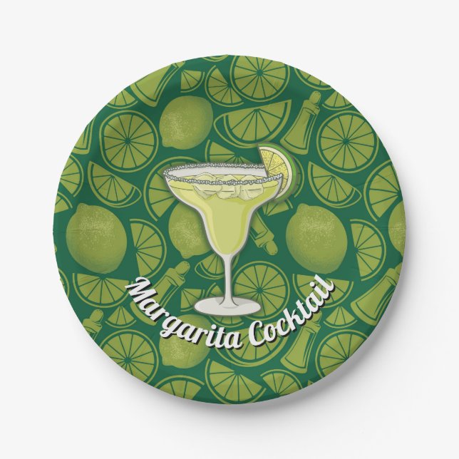 Margarita Paper Plates (Front)