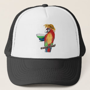 Margarita Parrots Trucker Hat