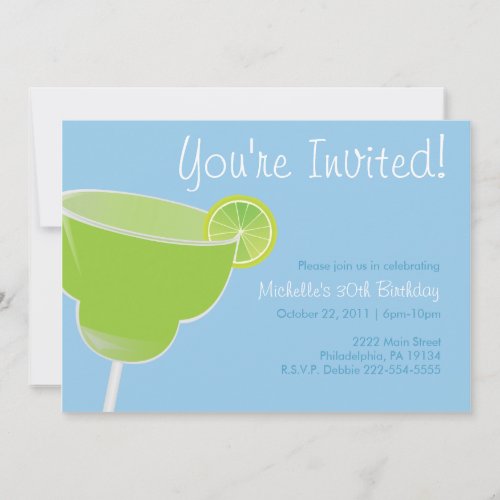 Margarita Party Invitation