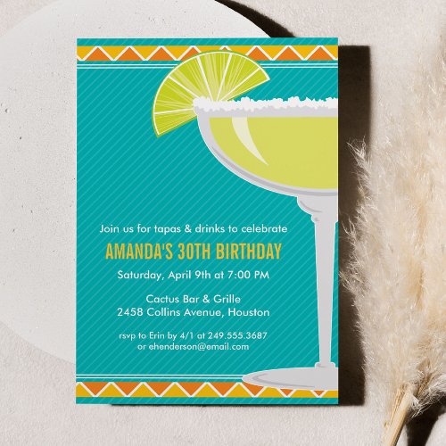 Margarita Party Invitation