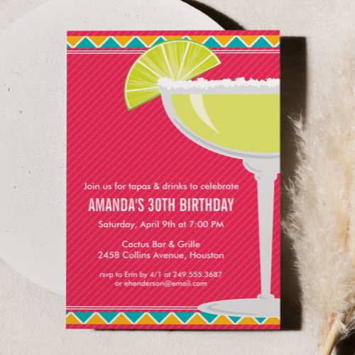 Margarita Party Invitation