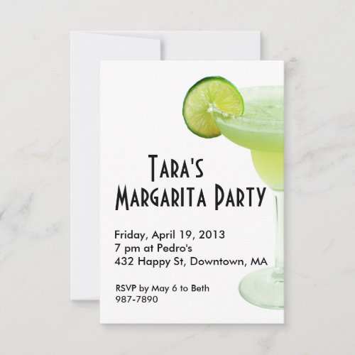 Margarita Party Invitation