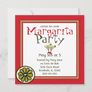 Margarita Party Invitation