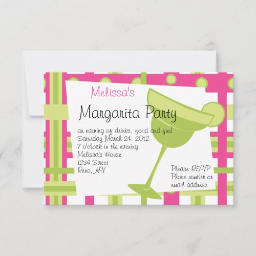 Margarita Party Invite