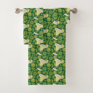 Margarita Pattern Bath Towel Set