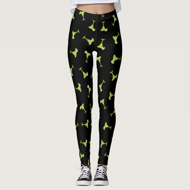 Margarita Pattern Leggings (Front)