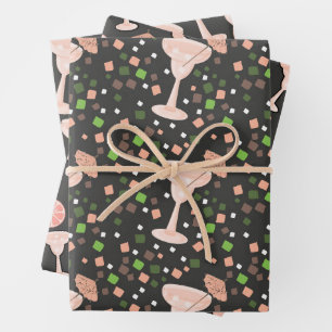 Margarita Pattern Wrapping Paper Sheets