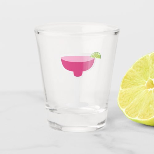 Margarita Pink Shot Glass