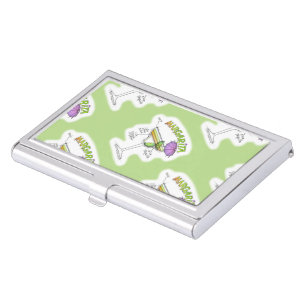MARGARITA RECIPE COCKTAIL ART CASE FOR BUSINESS CARDS
