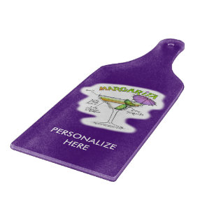 MARGARITA RECIPE COCKTAIL ART CUTTING BOARD