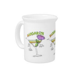 MARGARITA RECIPE COCKTAIL ART DRINK PITCHER