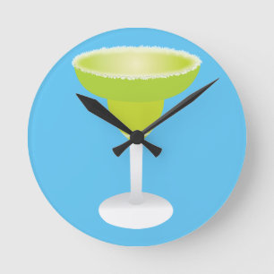 Margarita Round Clock