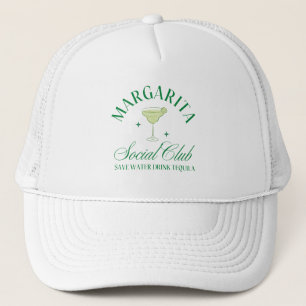 Margarita Social Club Save water drink tequila hat