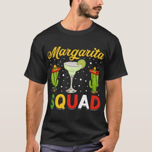 Margarita Squad Cinco De Mayo  boy T_Shirt