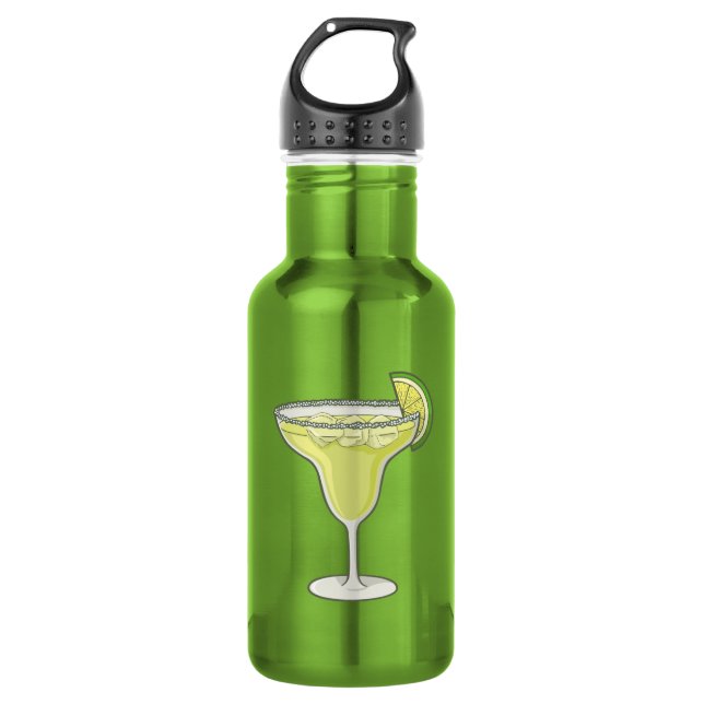Margarita Stainless Steel Water Bottle (Front)