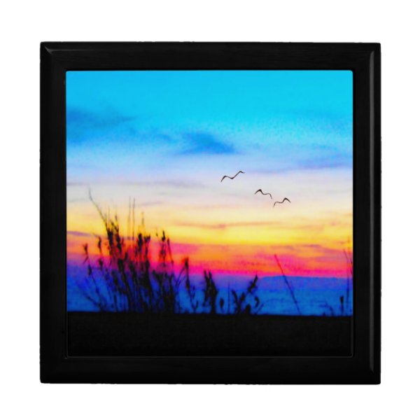 Margarita Sunset Jewelry Box