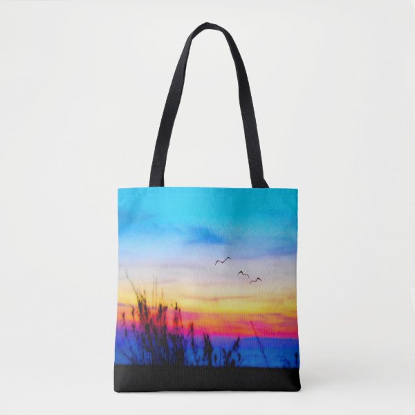 Margarita Sunset Tote Bag