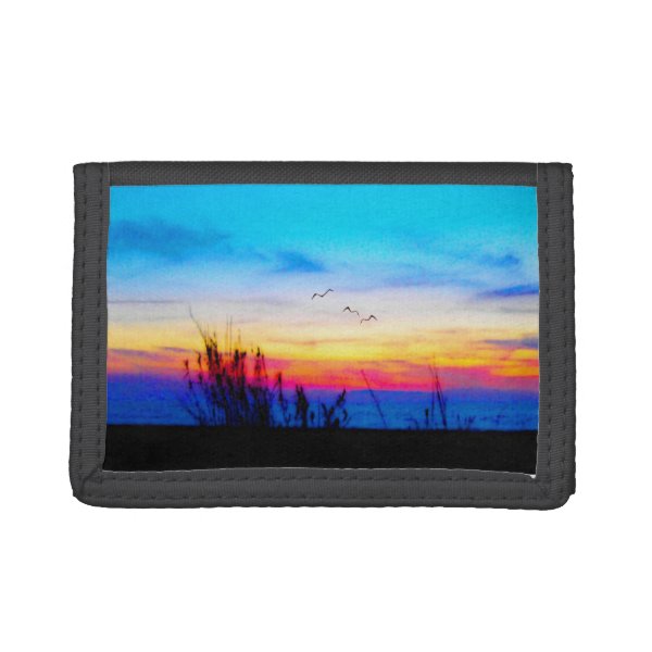 Margarita Sunset Trifold Wallet