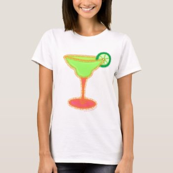 Margarita T-shirt by totallypainted at Zazzle