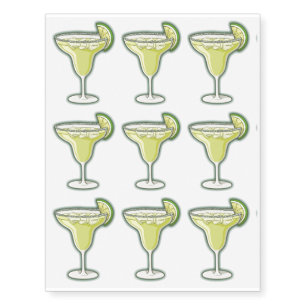 Margarita Temporary Tattoos