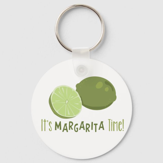 Margarita Time Keychain (Front)