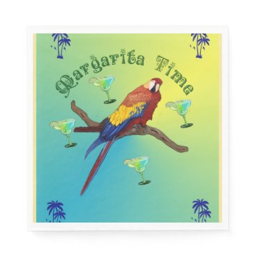 Margarita time paper napkin Margarita time paper napkin