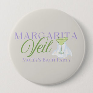 Margarita Veil – Fun Bachelorette Party Button