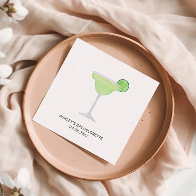 Margarita Wedding, Bachelorette, or Bridal Shower Napkins (Creator Uploaded)