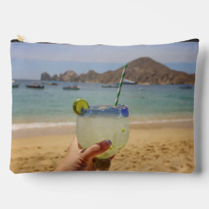 Margarita with a View of the Arch Cabo San Lucas Accessory Pouch
