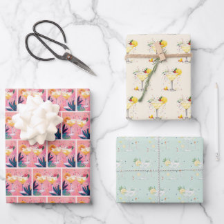 Margarita wrapping paper for gifts